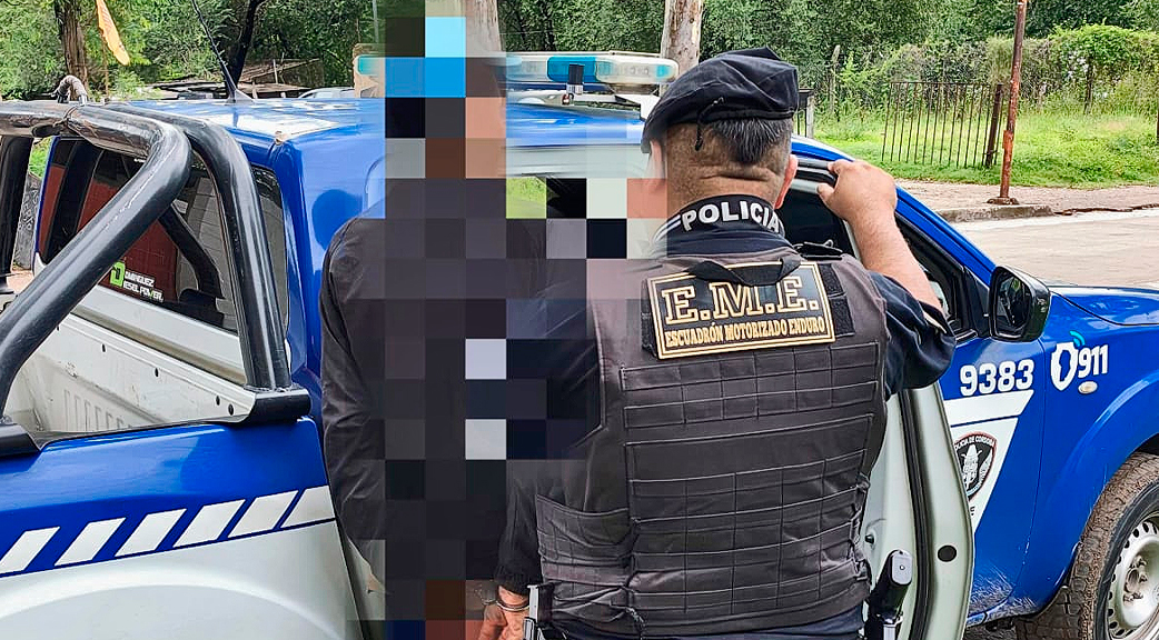 Cosquín: detenido tras robar pertenencias de un vehículo en el Hospital Cima