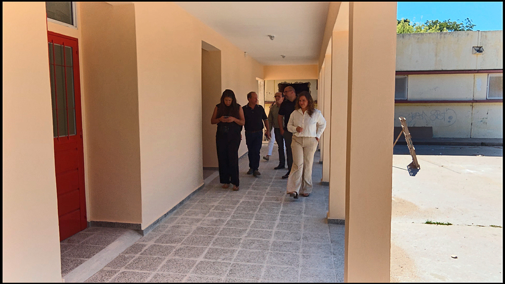 IPEM 335: listas para estrenar las aulas del Plan Aurora