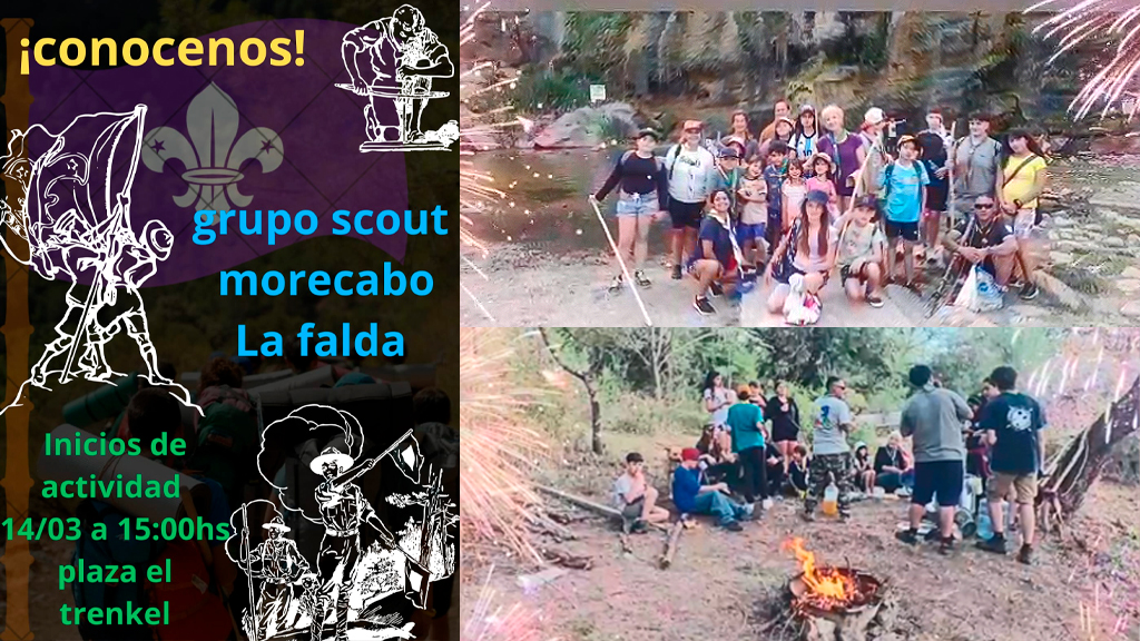 El Grupo Scout Morecabo abre sus inscripciones en La Falda