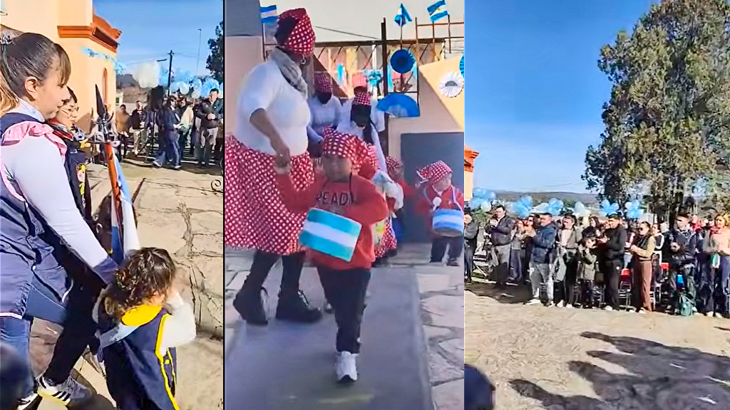 Huerta Grande celebró el Día de la Independencia en la Sala Cuna Nuestro Sueño