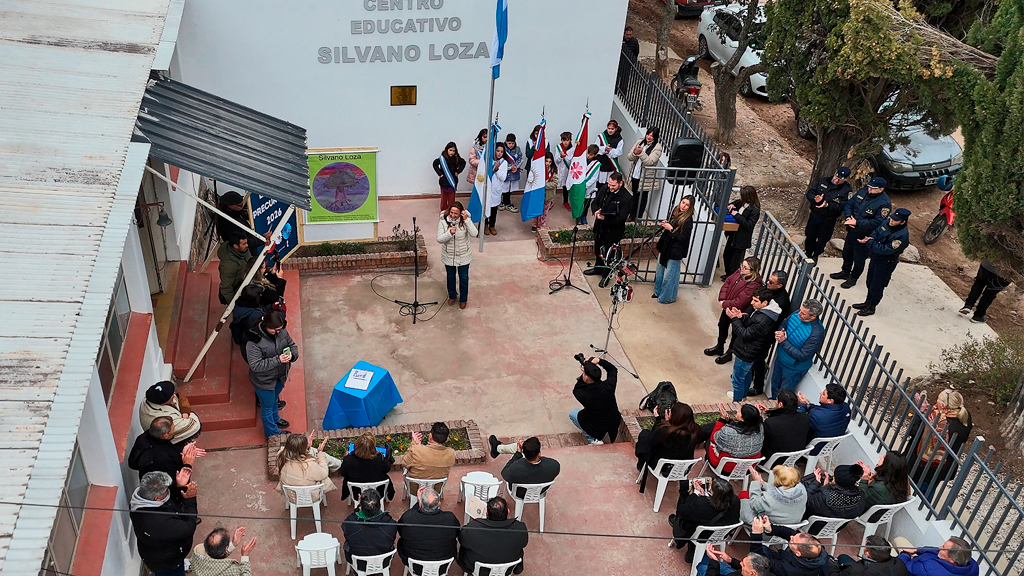 Villa Giardino: inauguraron nuevas aulas en la escuela Silvano Loza