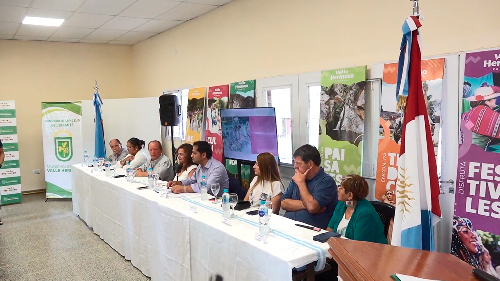 Spadoni abrió las de sesiones ordinaria del 2025 en Valle Hermoso