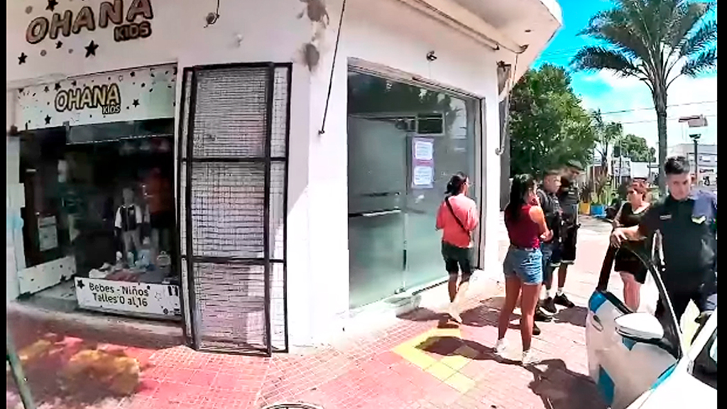 Arrebato en comercio faldense