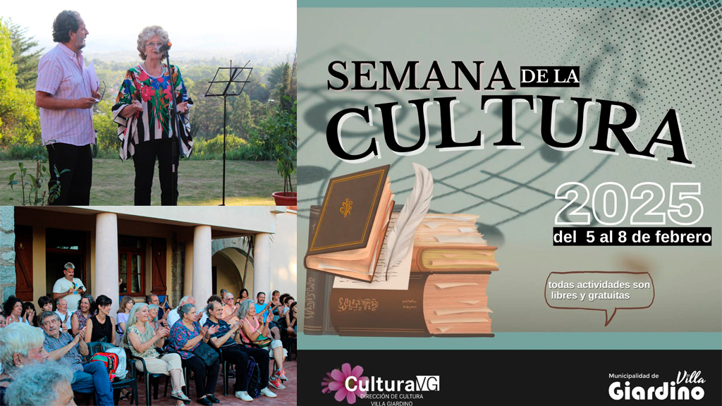 Semana de la Cultura 2025 en Villa Giardino