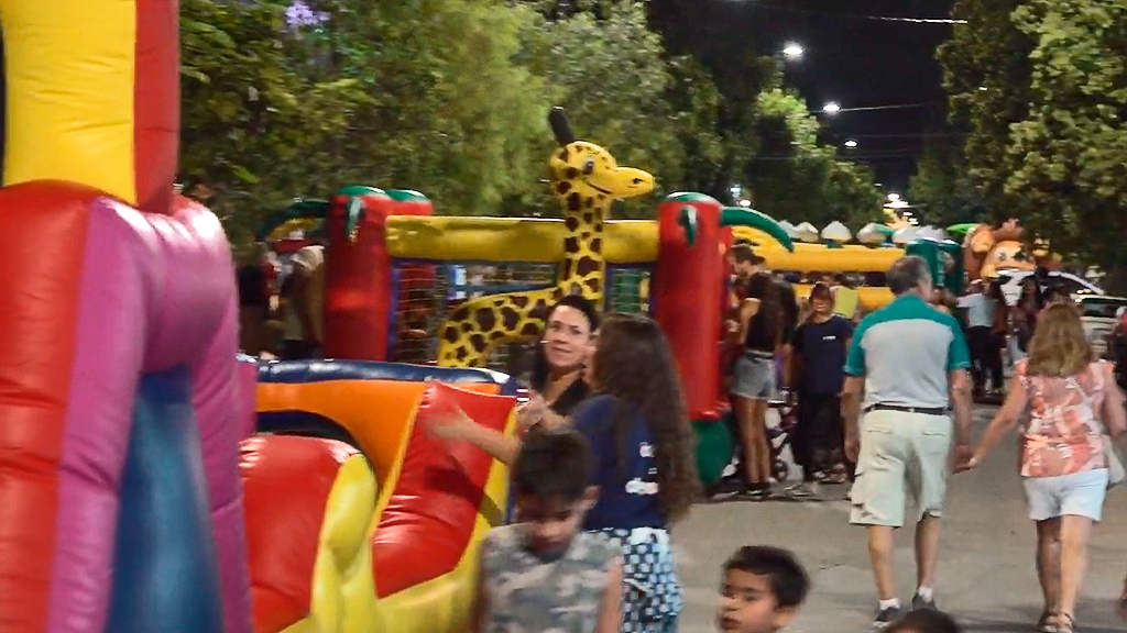 Toda la diversión en la Peatonal de Juegos