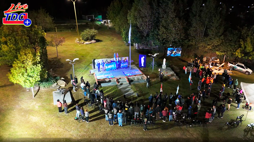 Huerta Grande: vigilia de Malvinas a 43 años de la Guerra