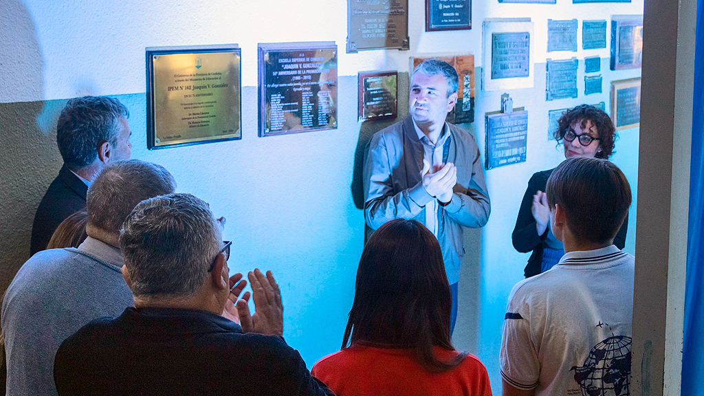 El IPEM N°142 "Joaquín Víctor González" festejó sus 75 aniversario