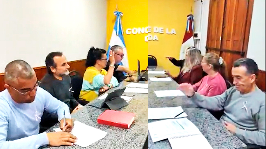 Concejo Deliberante de La Falda: sesión del 01 de octubre del 2025