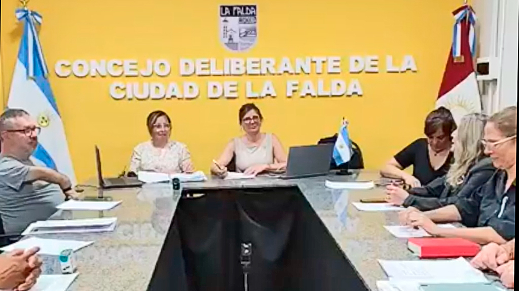 Concejo Deliberante de La Falda: sesión del 15 de octubre
