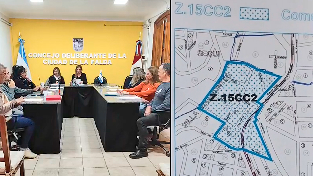 La Falda: aprueban los proyectos de Impositiva, Tarifaria y Código de Edificación