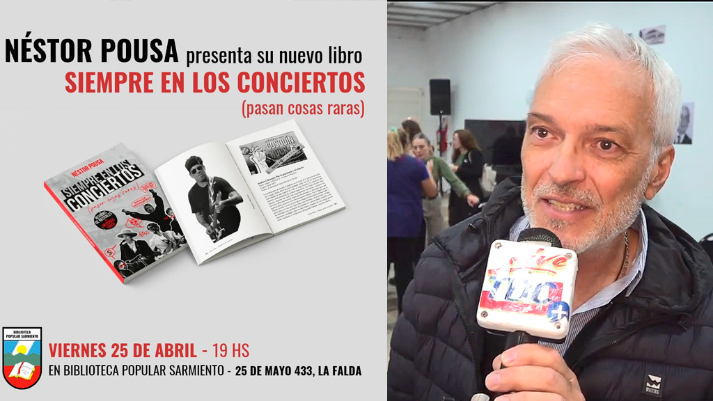 Invitación a la presentación del libro “Siempre en los conciertos”