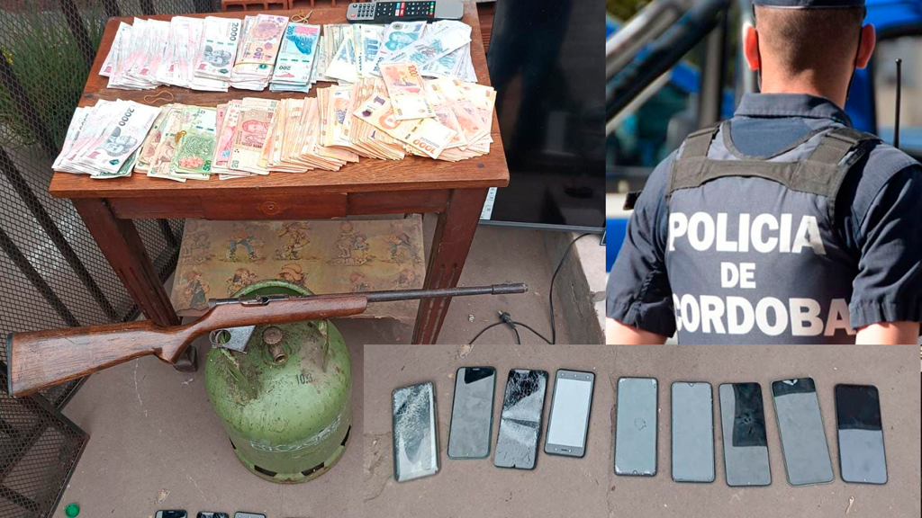 Detienen a un hombre por varios delitos en el Centro norte de Punilla