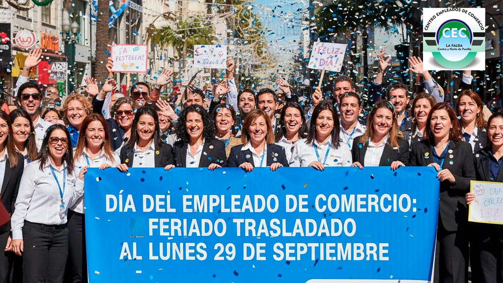 Día del Empleado de Comercio: Feriado trasladado al lunes 29 de septiembre