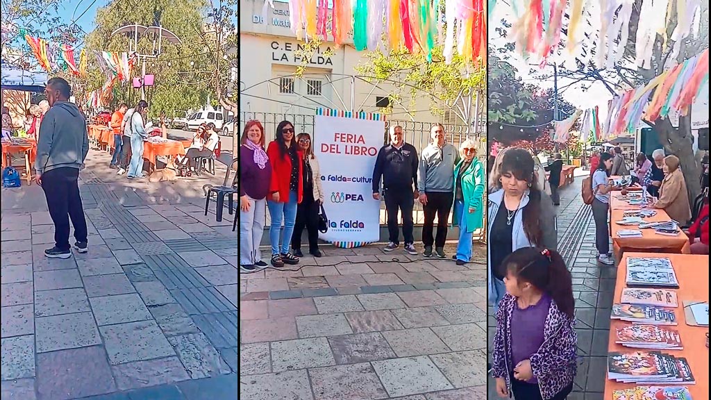 4ta Feria del Libro en La Falda: Palabras, homenajes y encuentro comunitario