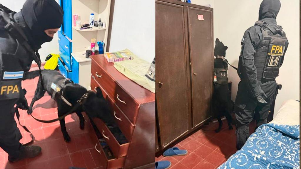 La Falda: FPA detuvo a un pastor por comercializar cocaína y marihuana