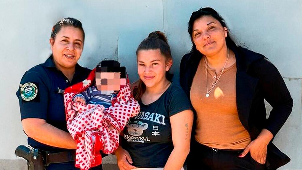 El accionar inmediato de dos policías salvó la vida de un bebé en Villa Giardino