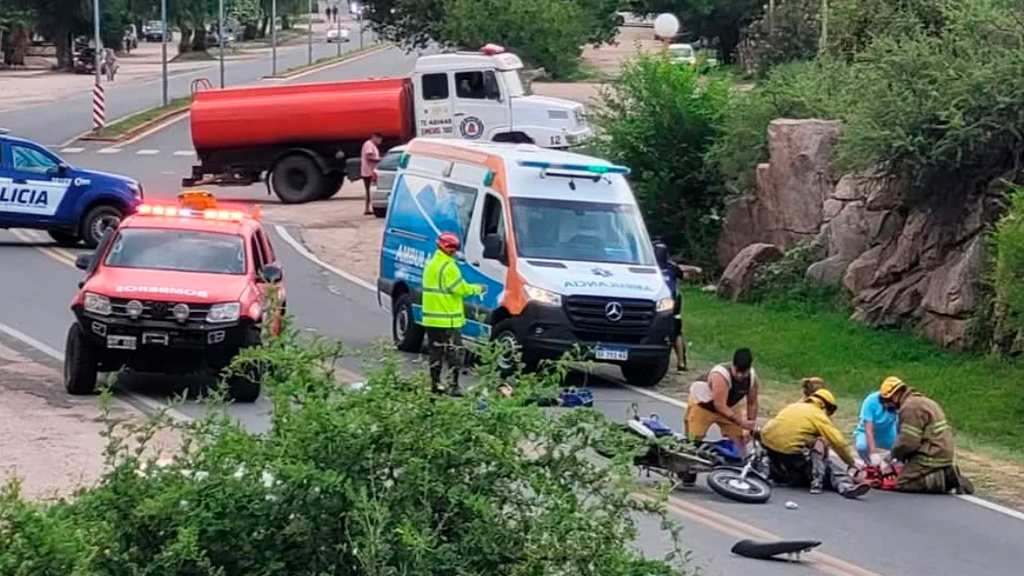 Accidente fatal en Capilla del Monte