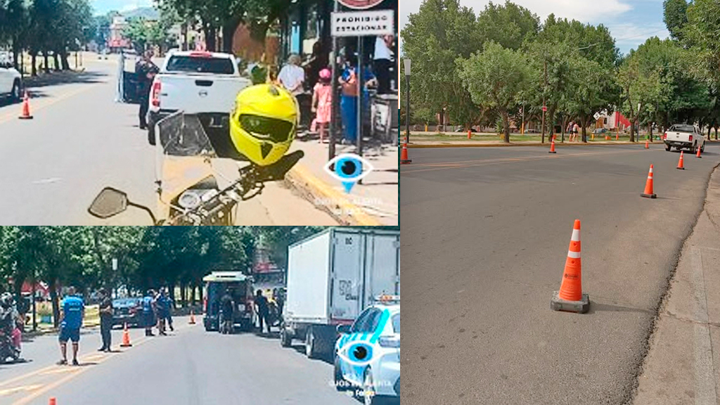 Fue dado de alta el niño atropellado frente al municipio faldense