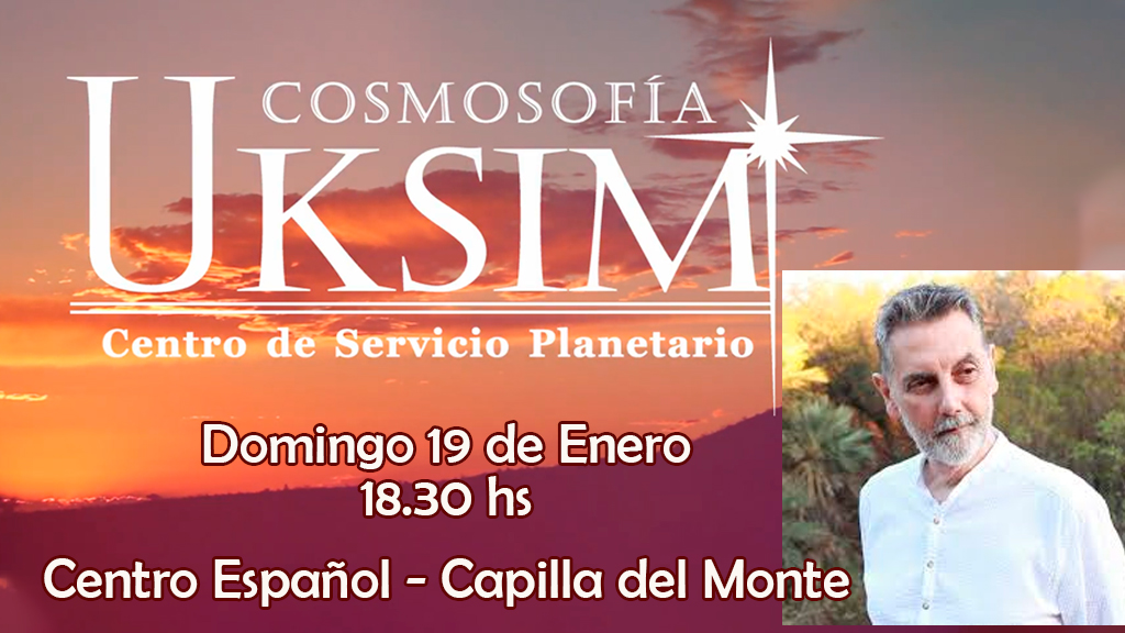 Invitación a charla gratuita y conversatorio sobre Cosmosofia con Daniel Gagliardo