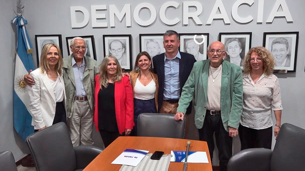 La Falda reinauguró su sala en el Día de la Restauración de la Democracia