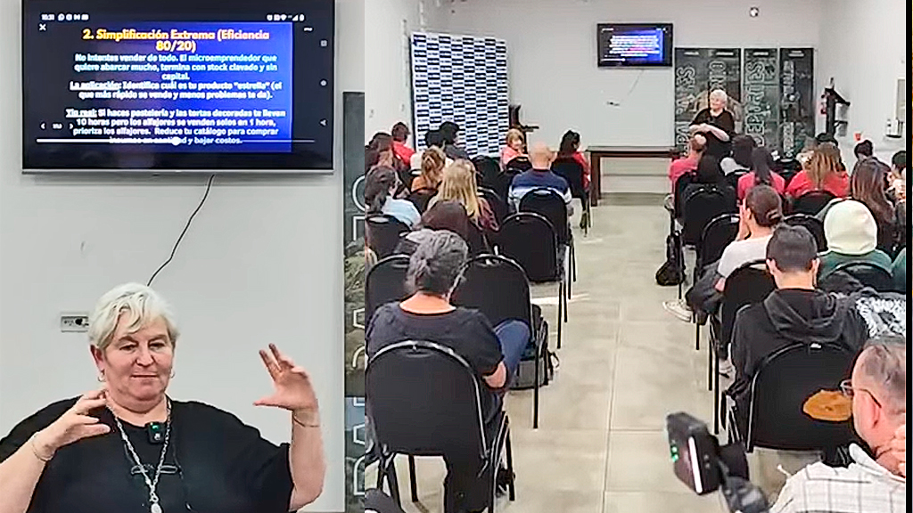 Herramientas de crecimiento: Se realizó el taller de tips para emprendedores 