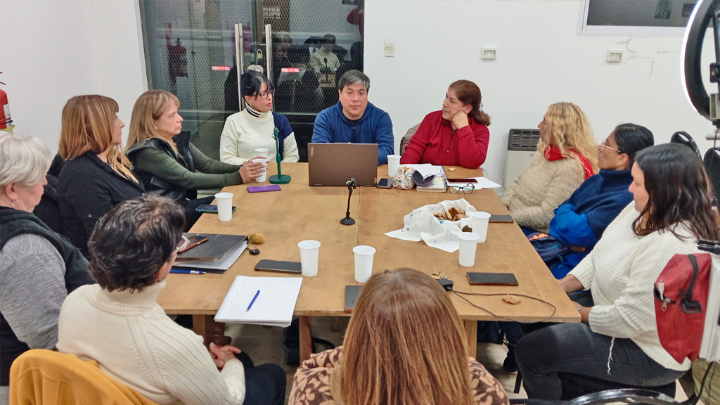 Reunión entre el Consejo de la Ciudad y la nueva coordinadora de Asuntos Institucionales