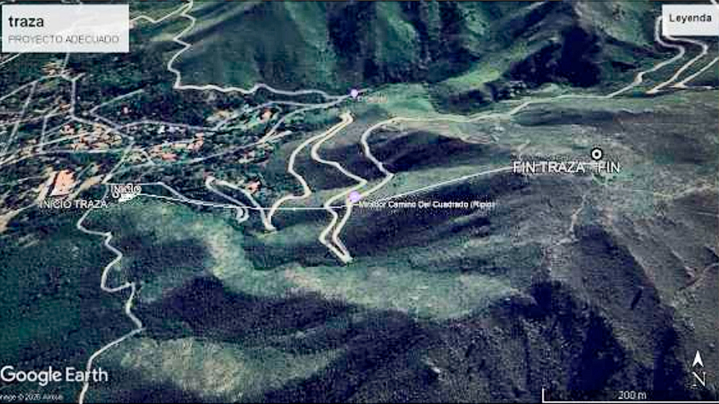 La Falda proyecta un ambicioso complejo de aerosillas sobre la ladera del cerro El Cuadrado