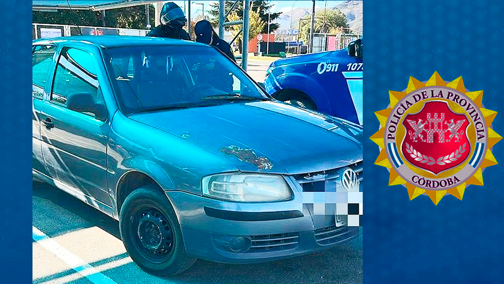 Valle Hermoso: Detienen a un hombre y secuestran un vehículo robado 