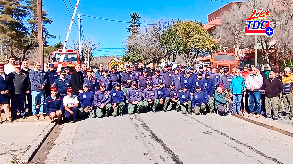 56° aniversario de la creación del cuartel de Bomberos de La Falda