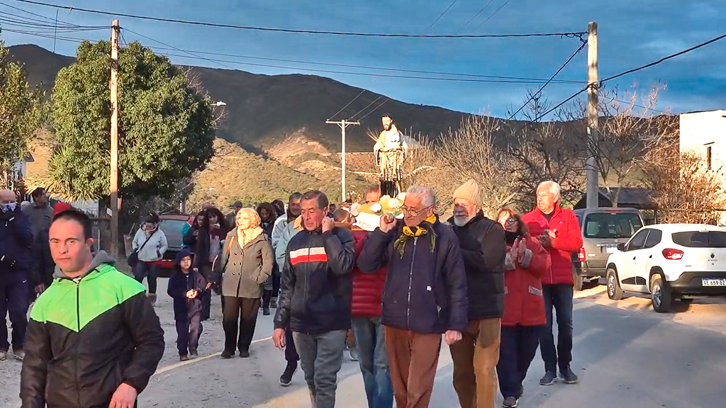 La Falda: barrio Villa Caprichosa celebró sus patronales