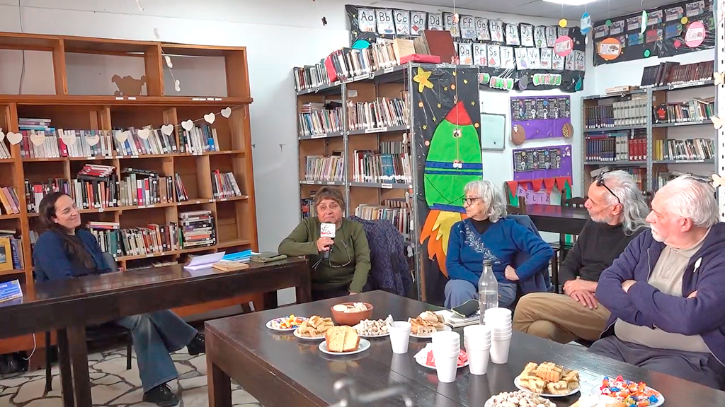 Huerta Grande: 2do Fogón de Autores en la biblioteca Soka