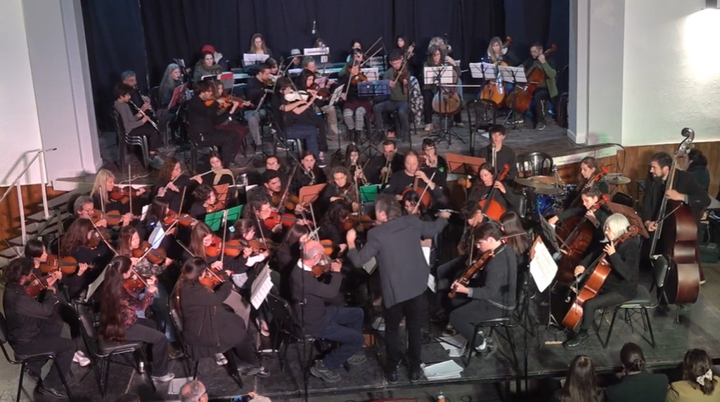 Villa Giardino fue sede del 9º Encuentro de Orquestas de Punilla