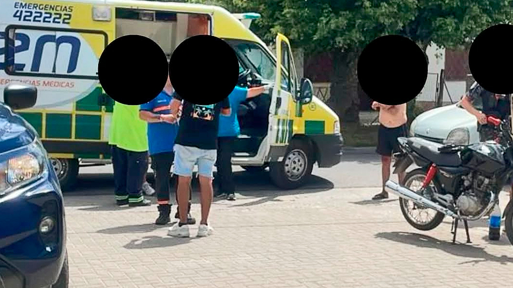 La Falda: Un conductor alcoholizado embistió a una motociclista