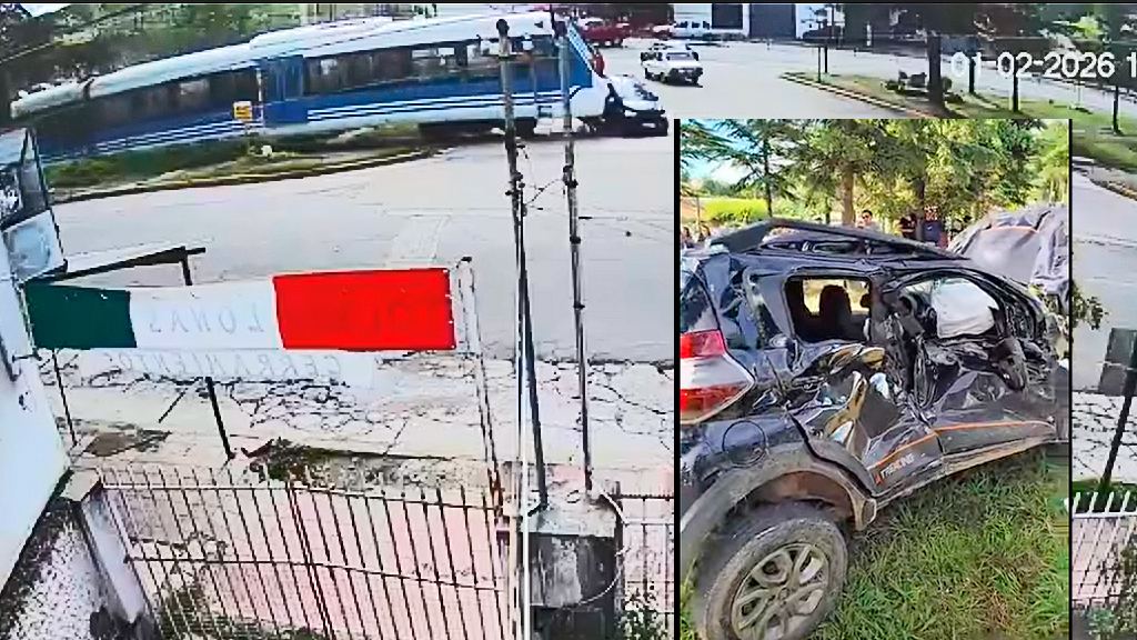 Tren de las Sierras: accidente con un herido en Huerta Grande
