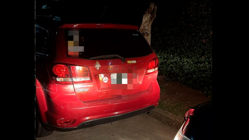 La Cumbre: Detenido tras ser interceptado en una camioneta con pedido de secuestro