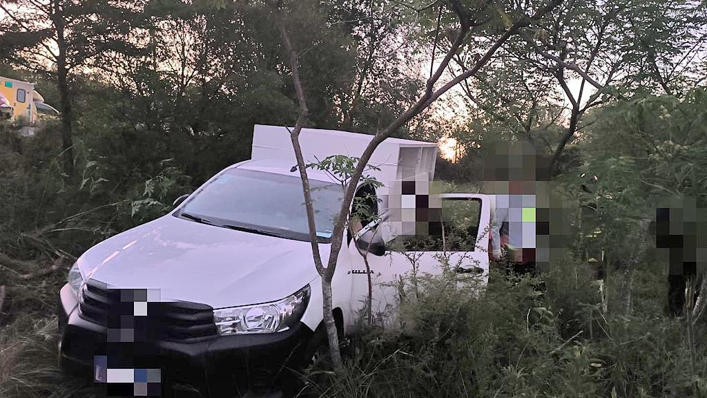 La Falda: se despistó y cayó a un barranco en calle Pugliese 