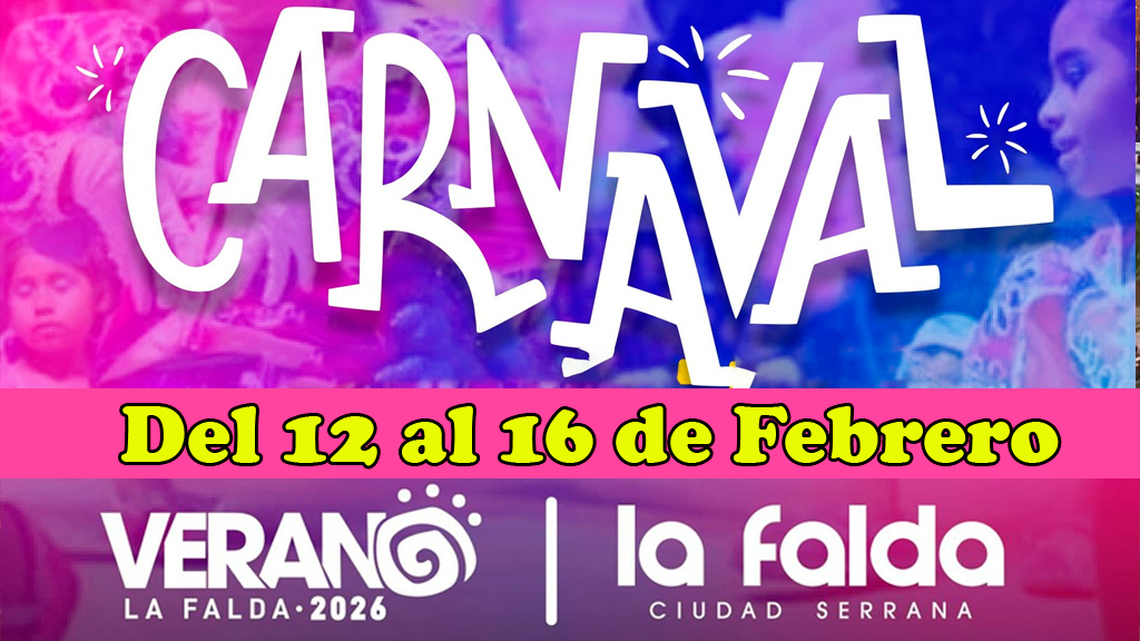 Carnaval 2026: La Falda llena de ritmo, color y pura fiesta