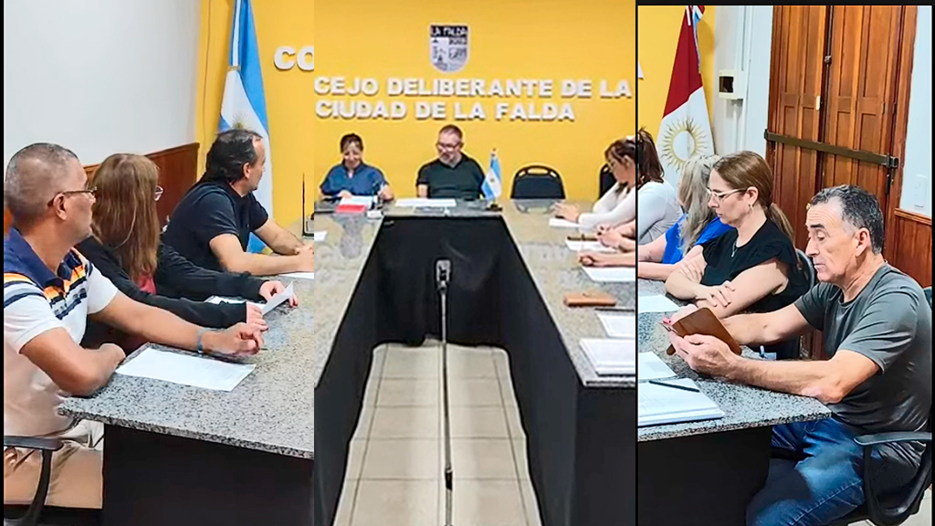 El Concejo Deliberante de La Falda trató modificaciones en el régimen de contrataciones 
