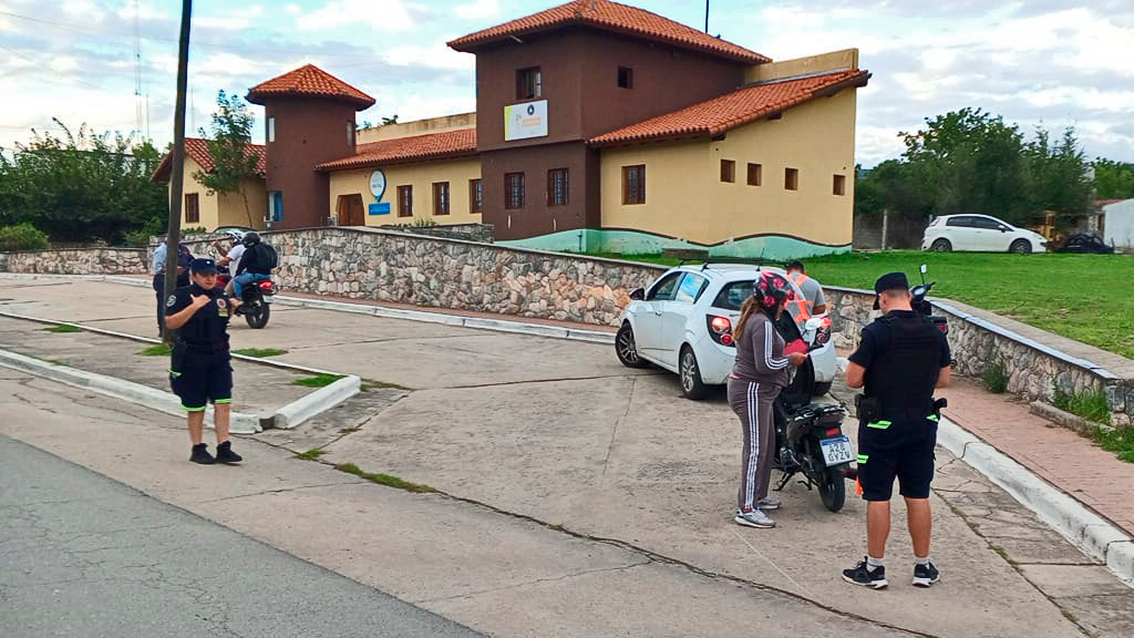 Valle Hermoso: controles preventivos para frenar las picadas