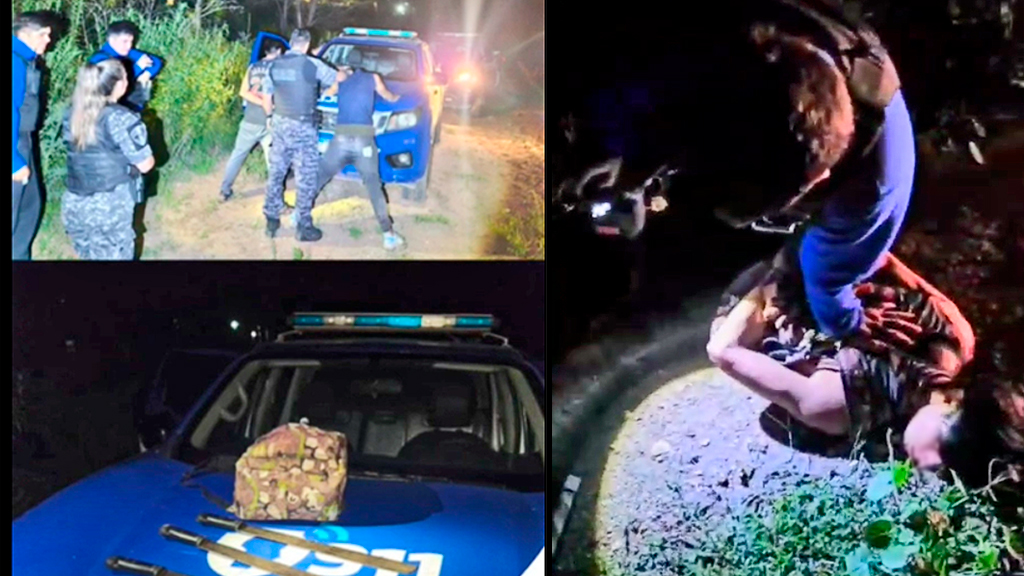 La Falda: 2 jóvenes detenidos tras amenazas contra tres transeúntes