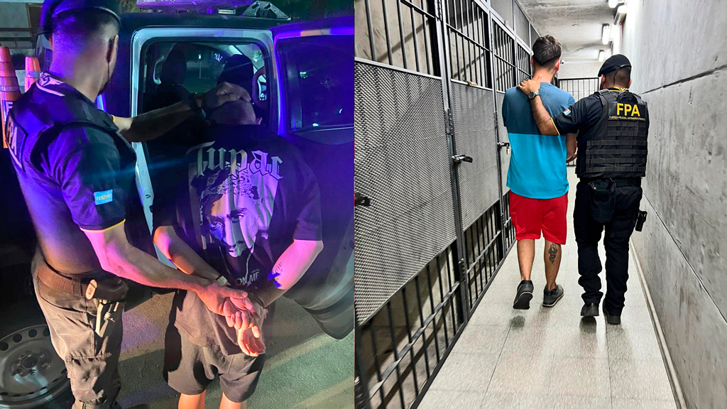2 detenidos en La Falda tras operativos antinarcotráfico