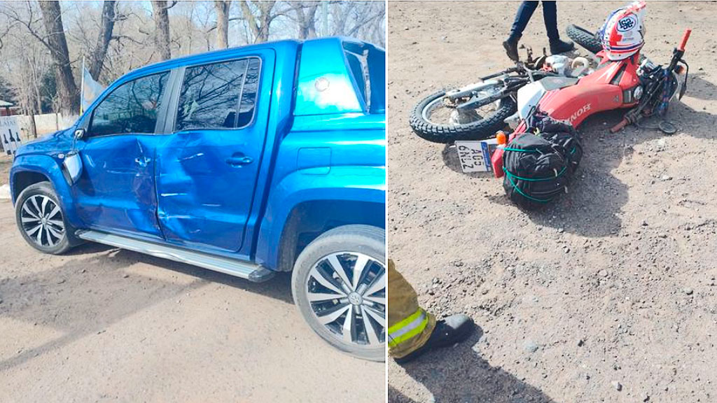 Accidente sin heridos graves en el barrio La Higuerita.