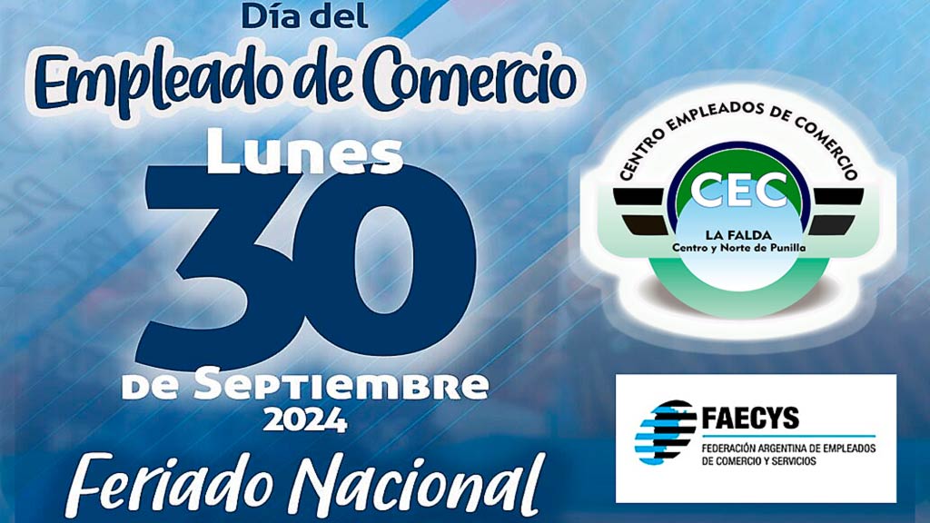 30 de septiembre: celebración del Día del Empleado de Comercio