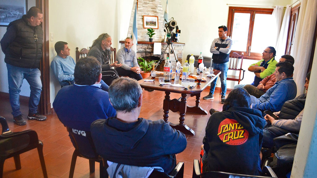 Villa Giardino: almuerzo junto a periodistas