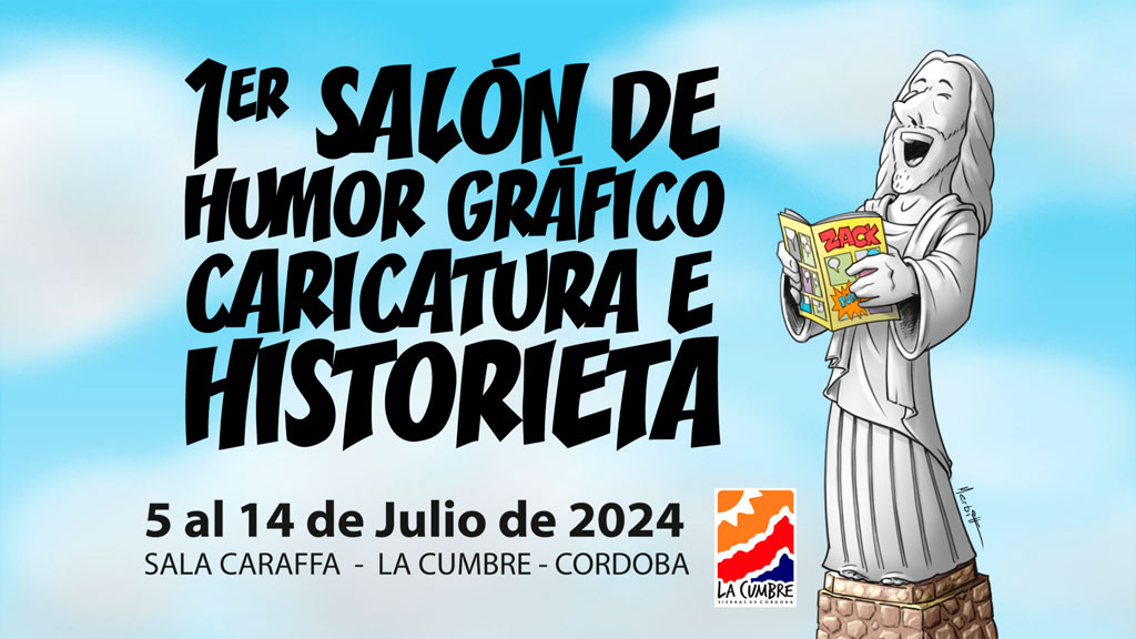 Primer salón de humor gráfico, caricatura e historieta en La Cumbre