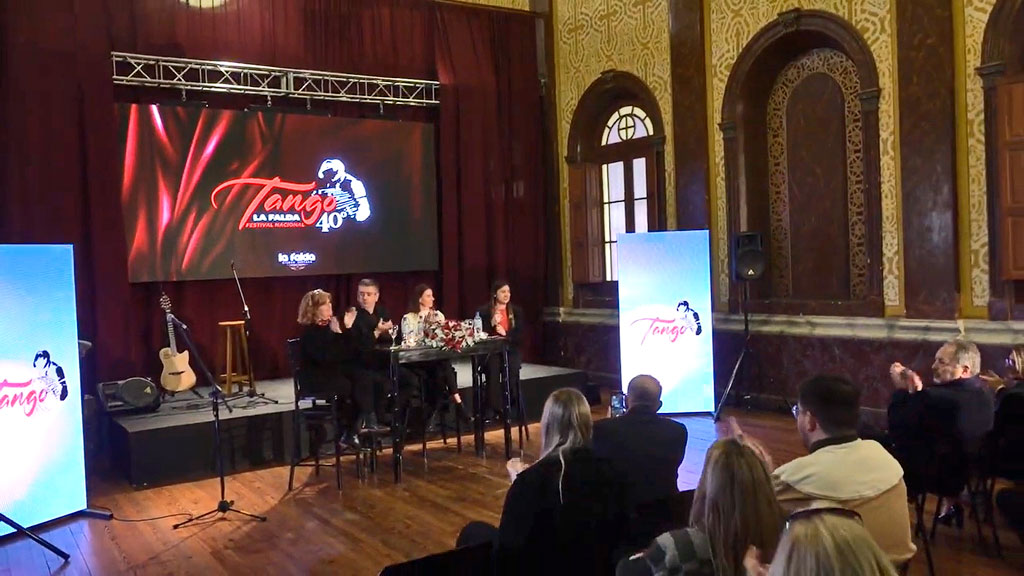 Festival del Tango XL ante la prensa cordobesa