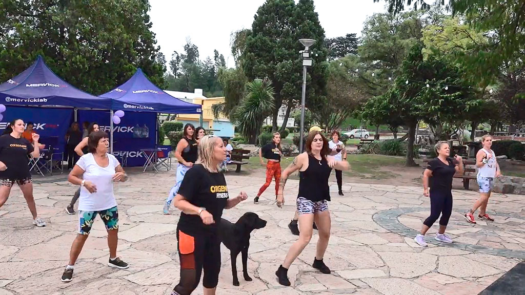 Salud en Movimiento presentan programa saludable en Villa Giardino