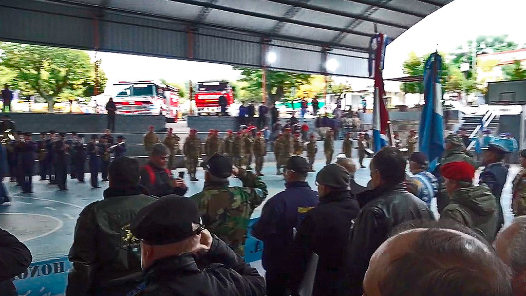 Acto oficial por XIV aniversario de la creación del cenotafio