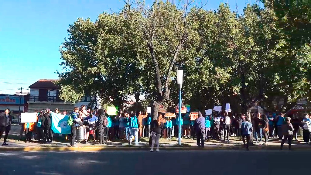 Marcha de protesta del Proa La Falda