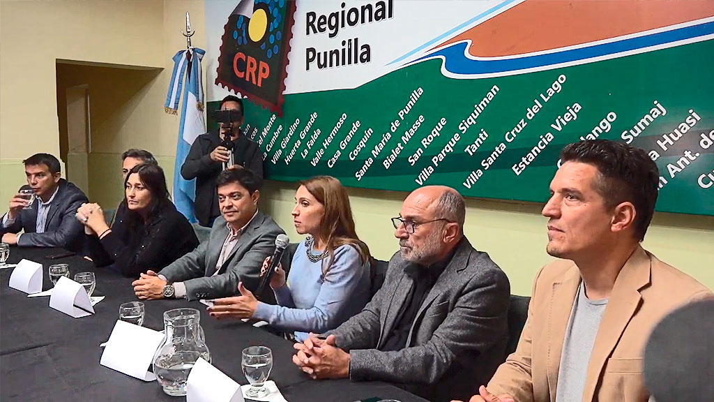 Ministerio de ambiente propulsó el saneamiento de Punilla